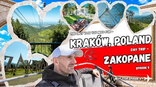 The Only Vlog You Need for Kraków, Poland | S12E5 — Day Trip: Zakopane