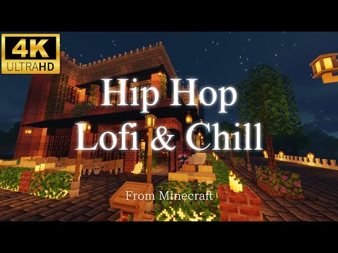 Minecraft Starry Night BGM | Flerken's Lofi Hip Hop