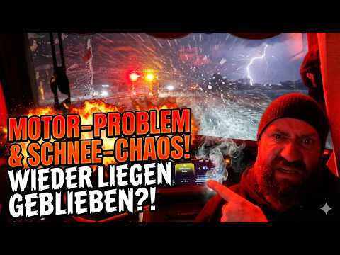 Now the DAF has an engine problem after all..... Siggi on the road #212