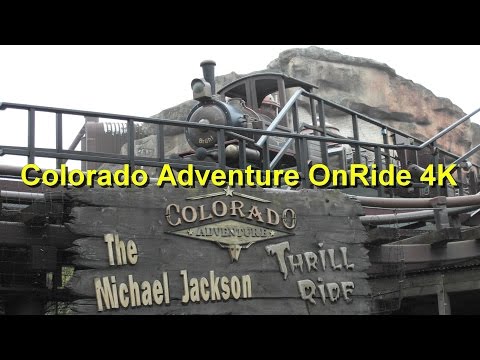 Colorado Adventure "The Michael Jackson Thrill Ride" OnRide 4K - Phantasialand 2016 Wintertraum