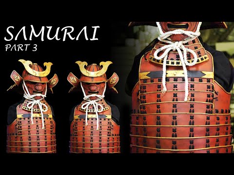 How to Make Samurai Chest Armor (Do) out of Foam - Free Templates - Samurai Cosplay Armor Part 3