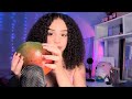 ASMR Eating Sounds Comiendo Mango Jugoso GIANT Juicy Mango From DR
