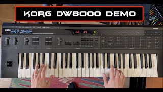 Video thumbnail for Korg DW-8000 Demo | No Talking | by DKS SYNTH LAB