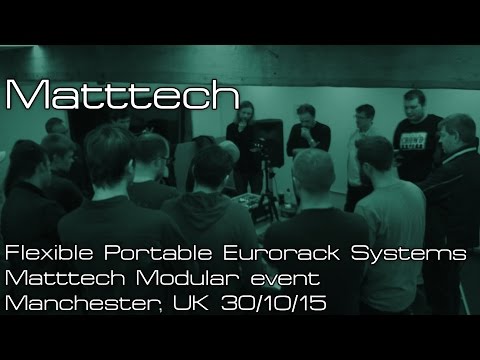 Matttech - Flexible Portable Eurorack Systems - Matttech Modular 30/10/15