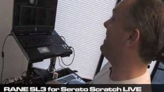 Video thumbnail for Rane SL3 for Serato Scratch LIVE - New THRU mode demo by agiprodj