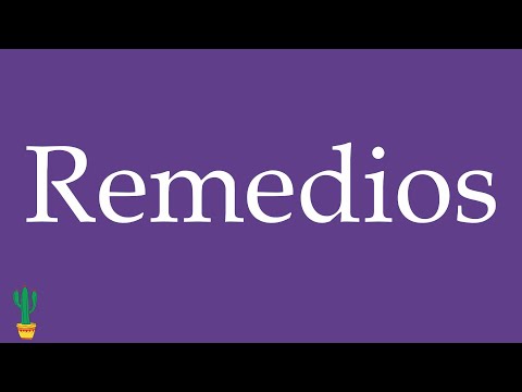 How to Pronounce ''Remedios'' (Remedies) Correctly in Spanish 🇲🇽