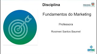 FUNDAMENTOS DO MARKETING   PROF ROSE 07 11 2024