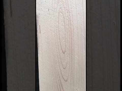 Brown pine wood plank