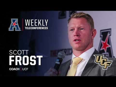 Football Teleconferences Week Two: UCF Head Coach Scott Frost