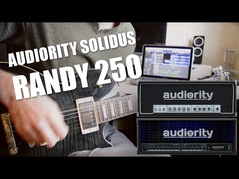 Audiority Solidus Randy 250 - Randall RG100ES & RH150 Amp Sim  | Hard Rock Demo