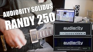 Video thumbnail for Audiority Solidus Randy 250 - Randall RG100ES & RH150 Amp Sim  | Hard Rock Demo by Oversure