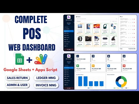 Build Complete POS System with Google Sheets + React | E19
