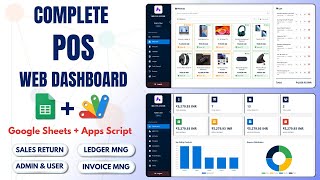 Build Complete POS System with Google Sheets + React | E19
