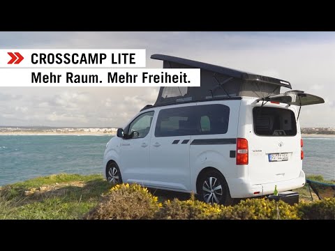 CROSSCAMP LITE. Mehr Raum. Mehr Freiheit. Mit unserer Roomtour ein Schritt Richtung Abenteuer!