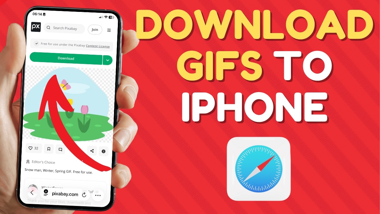 How to Download GIFs on iPhone #iphone