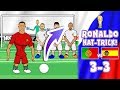 💥RONALDO HAT-TRICK!💥 3-3! Portugal vs Spain (World Cup 2018 Goals Highlights Parody)