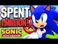 I SPENT OVER A MILLION RED STAR RINGS In Sonic Speed Simulator