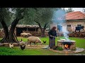‏Living Simply And Warmly Through A Winter Storm 90 Minutes Of Life In A Mountain Village