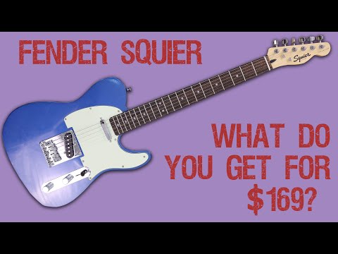 Fender Squier Tele  – What Do You Get for $169? #fender #fendertele #fendertelecaster