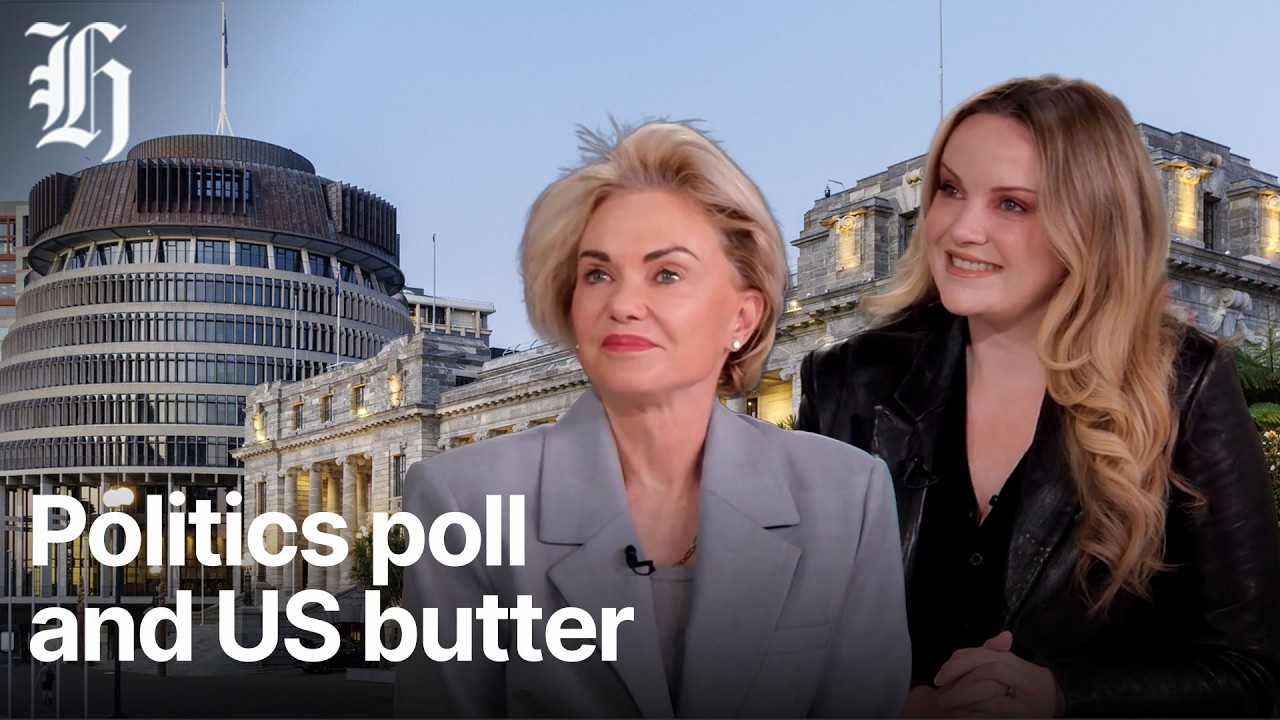 Panellists discuss National's poll results and US butter being sold in NZ | Herald NOW