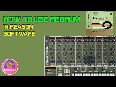 How to use Redrum instrument for Reason 12 software