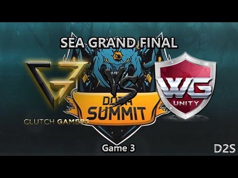 Clutch Gamers vs WG. Unity SEA Final The summit 7 Game 3