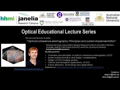 OIG-ABG Lecture 2 - Optical coherence elastography: Principles and system implementation