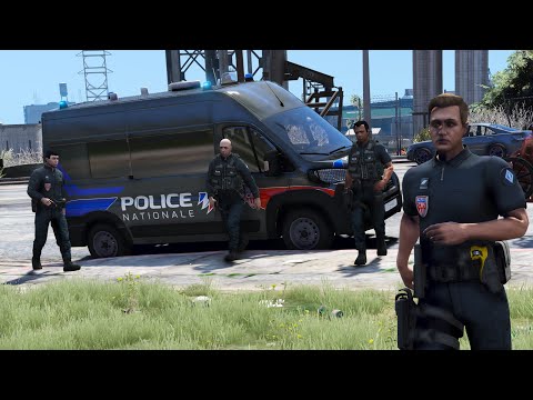 [GTA 5] Riot Police Intervene in the City | LSPDFR #981