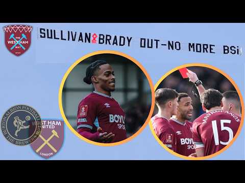 🚨 SCRAPED INTO 5TH ROUND | Potts SENT OFF & Summerville rescues Irons in poor FA Cup clash at Burton