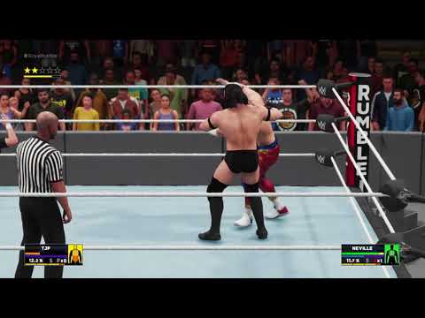Royal rumble neville vs tjp