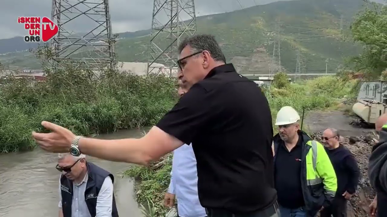 Sarıseki’de Su Taşkınlarına Müdahale…