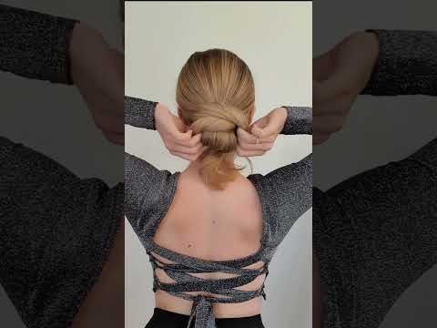 CHIGNON COIFFURE FACILE POUR MARIAGE 💍
