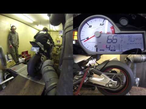 2016 BMW S1000RR STOCK DYNO RUN POWER TEST
