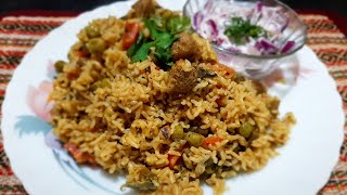 Brown Basmati Rice Veg Biryani | Healthy Veg Biryani | Brown Rice Biryani