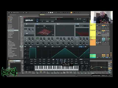 Control Serums LFO's with velocity in your piano roll
