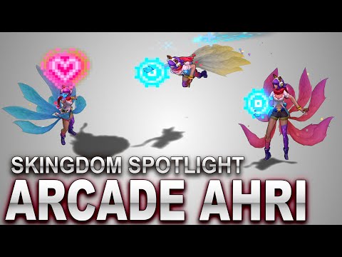 Arcade Ahri Skin Spotlight | SKingdom - League of Legends
