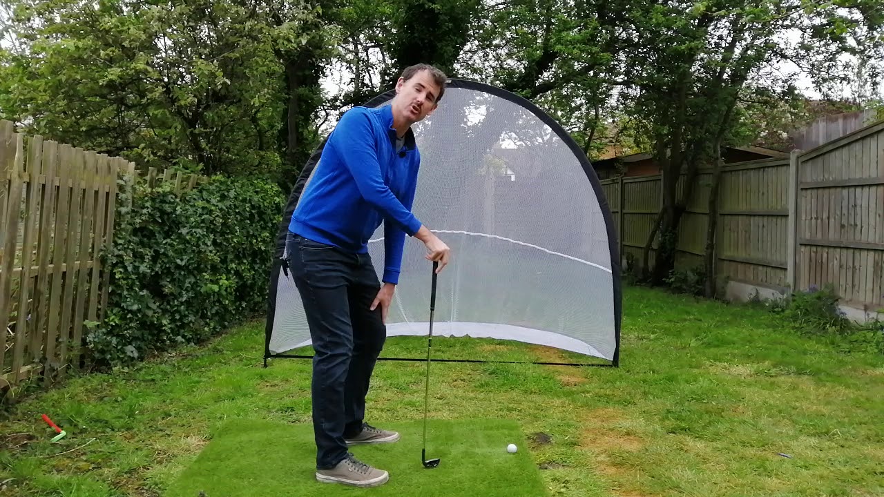 Lead arm plane at the top of the backswing