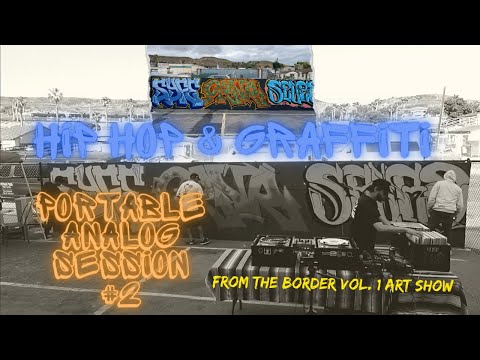 Hip Hop and Graffiti - All Vinyl Mix by Ruff Diss -  Portable Analog Session 2