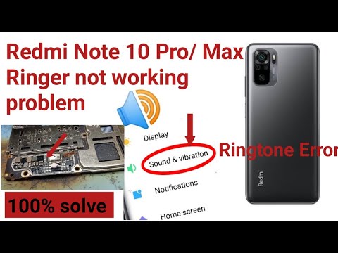 mi redmi note 10 pro speaker not working  problem | Ringtone Error problem #redminote10pro #speaker
