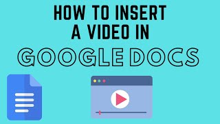 How to Insert a Video in Google Docs