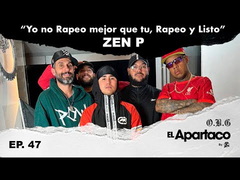 "Yo no rapeo ni mejor ni peor que tú, rapeo y listo…" ZEN P TERNO