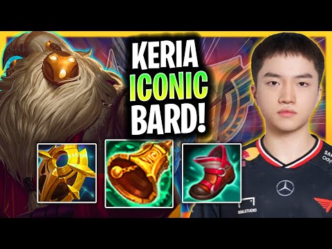 KERIA PLAYS HIS ICONIC BARD! | T1 Keria Plays Bard Support vs Alistar!  Season 2025