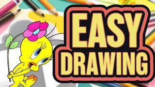 Easy Tweety Drawing Anyone Can Try!