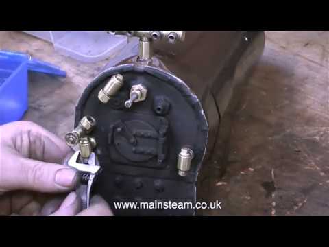 WORKING AT THE STEAM WORKSHOP #17 - SMOKEBOX DOOR AND BOILER FITTINGS