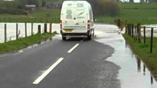 preview picture of video 'Road closed due to flooding'