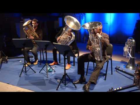 EUROPEAN TUBA TRIO Live at the Alcobaça Wine Museum | Gravíssimo 2015