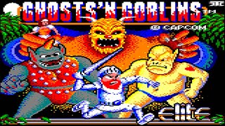 [Amstrad CPC] Ghosts'N Goblins - Longplay