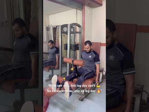 Work can wait, but leg day can’t 💪No excuses—especially on leg day 🔥” #travelvlog