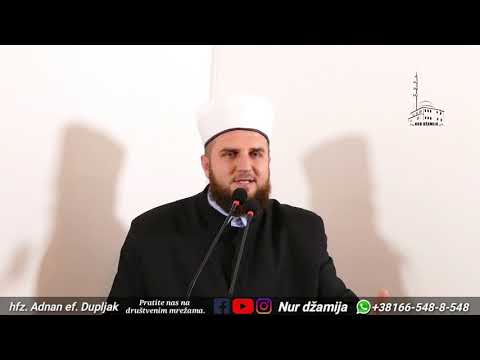 Kako je Osman r.a., vodio hilafet - 5. dio, hfz. Adnan ef. Dupljak
