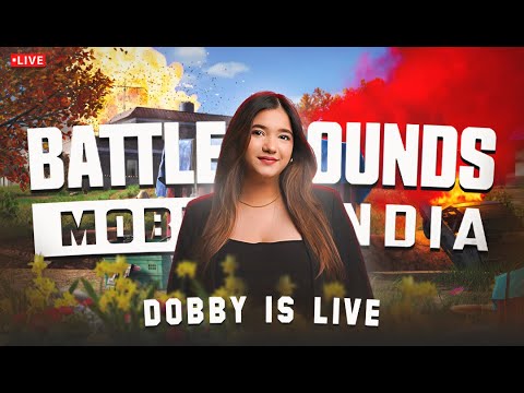⭕️LIVE! TRYING TO SURVIVE IN BGMI 4.2 UPDATE 😥🥺 #dobbygaming #dobbyislive #godlike